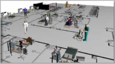 treatment flow simulation